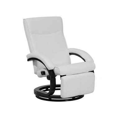 Beliani TV-fauteuil MIGHT - wit kunstleer product