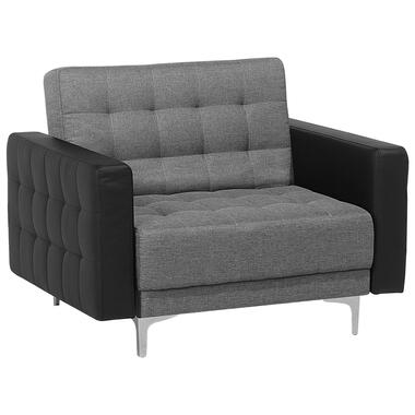 Beliani Chesterfield fauteuil ABERDEEN - grijs polyester product