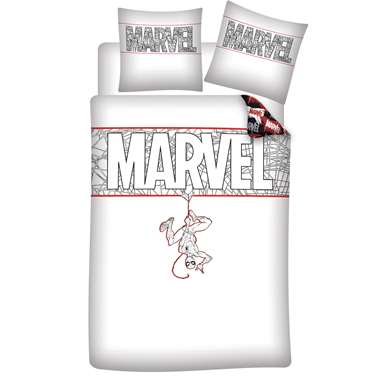 Marvel Comics Dekbedovertrek SpiderMan - 140 x 200 cm - Bio Katoen product