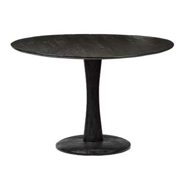 Brix - Zwarte Eetkamertafel Brix Vivian - 120cm - Moderne Eettafel van Mangohout product