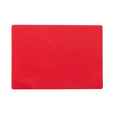 Wicotex Placemat Plain - luxe - rood - 43 x 30 cm product