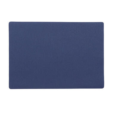 Wicotex Placemat Plain - luxe - donkerblauw - 43 x 30 cm product