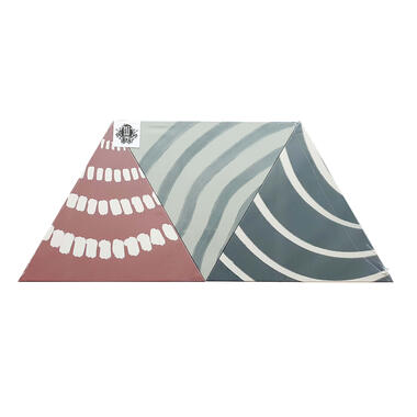 Art for the Home - Canvas Driehoek Set van 3 - Abstract Triangle - 3x product