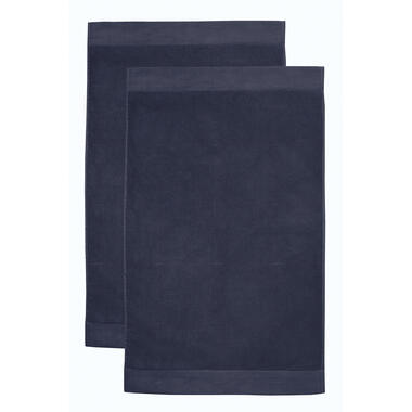 Seahorse badmat Pure - 50x90 cm - Indigo - set van 2 stuks product