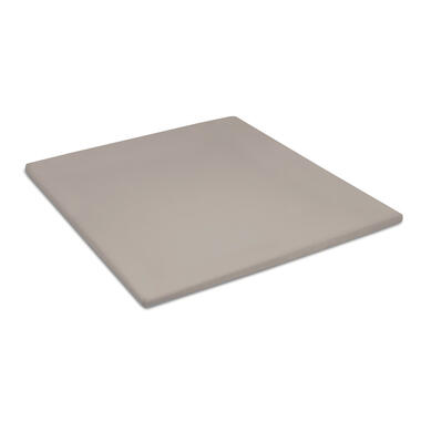 Cinderella Sundays - Topper Hoeslaken (tot 15 cm) - Satijn - 90x200 cm - Taupe product