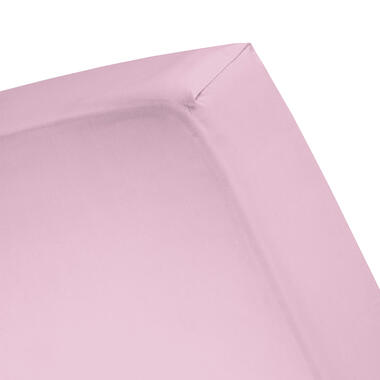 Cinderella hoeslaken - Tot 35cm matrasdikte - Katoen - 180x210 cm - Roze product