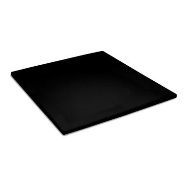 Cinderella Sundays - Topper Hoeslaken (tot 15 cm) - Satijn - 100x200 cm - Black product