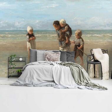 Fotobehang Israëls Kinderen der Zee - 260x384cm - Beige product