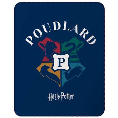 Harry Potter Fleece deken Logo - 110 x 140 cm - Polyester product