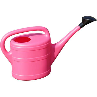 Geli Gieter - roze - kunststof - met broeskop - 5 liter product