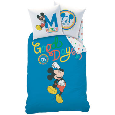 Disney Mickey Mouse Dekbedovertrek Good Days - 140 x 200 cm - Katoen product