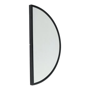 LOFT42 Mirror Spiegel Half Rond - Zwart - Metaal - 60x31 product