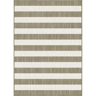 EVA Interior Buitenkleed Stripes bruin/grijs dubbelzijdig - 200 x 290 cm product