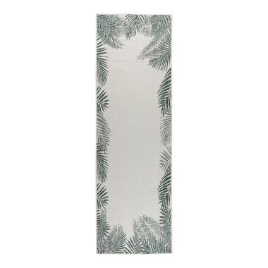 Buiten loper - Balkonkleed Leaf - Groen - dubbelzijdig - EVA Interior - 80 x... product