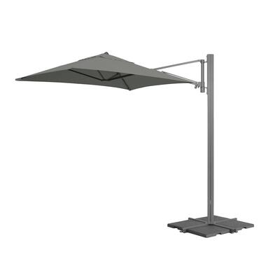 Madison parasol Timor - lichtgrijs - Ø400 cm | Leen