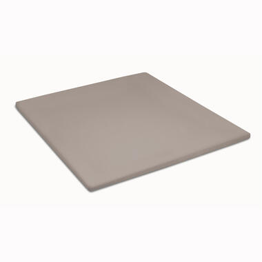 Cinderella - Topper Hoeslaken (tot 15 cm) - Jersey - 80/90x200/210 cm - Taupe product