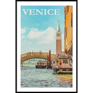 Walljar - Venetië - Poster met lijst / 50 x 70 cm product