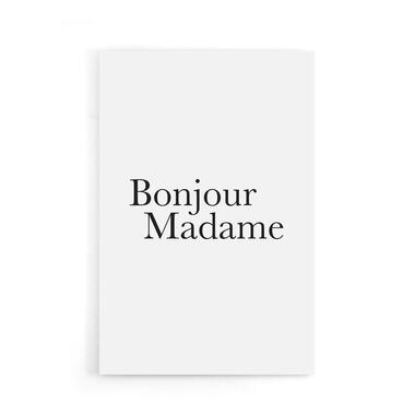 Walljar - Bonjour Madame - Poster / 60 x 90 cm product