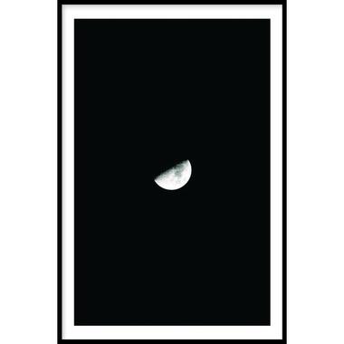 Walljar - Half Moon - Poster met lijst / 30 x 45 cm product