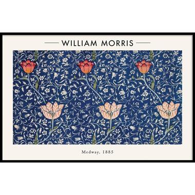 Walljar - William Morris - Medway - Poster met lijst / 40 x 60 cm product