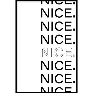 Walljar - Nice II - Poster met lijst / 60 x 90 cm product