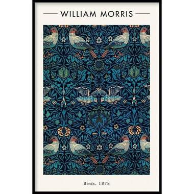 Walljar - William Morris - Birds - Poster met lijst / 40 x 60 cm product