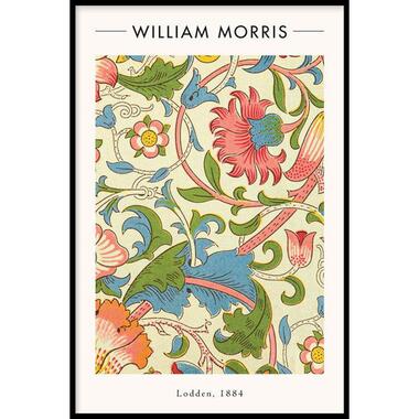 Walljar - William Morris - Lodden - Poster met lijst / 50 x 70 cm product