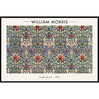 Walljar - William Morris - Snakeshead - Poster met lijst / 40 x 60 cm product
