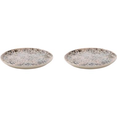 Palmer Bord Confetti 21.5 cm Roze Stoneware 2 stuk(s) product