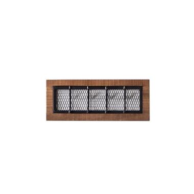 Kapstok 8 haken - metaal/Hout - 75x11x30cm - Niels klein product
