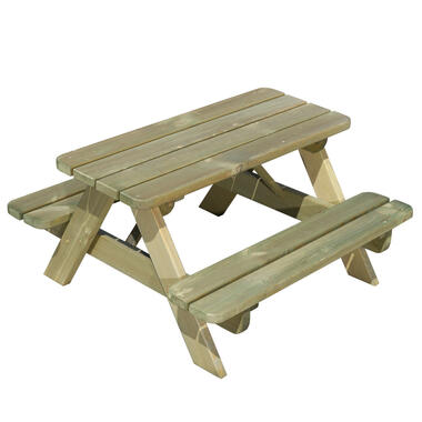 SenS-Line kinder picknicktafel / picknickbank - Geïmpregneerd hout product