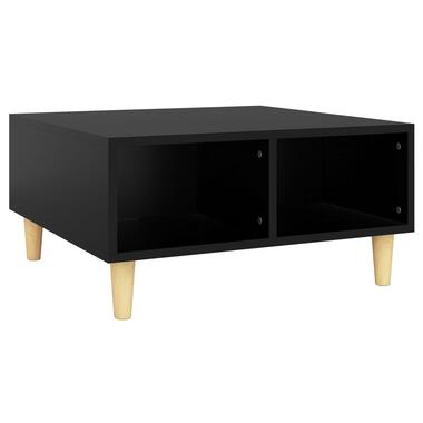 vidaXL Salontafel 60x60x30 cm spaanplaat zwart product