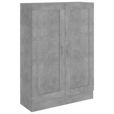 vidaXL Boekenkast 82,5x30,5x115 cm spaanplaat betongrijs product
