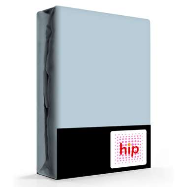 HIP Hoeslaken Satijn Ice Blauw-90 x 200 cm product