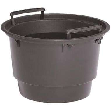 Binnenpot voor bloempotten/plantenpotten - antraciet - 18 liter product