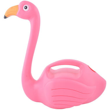 Gieter - flamingo - roze - 1,5 liter - kunststof product