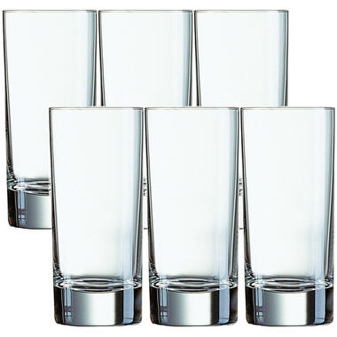Arcoroc Longdrinkglazen - 6 stuks - glas - 220 ml product