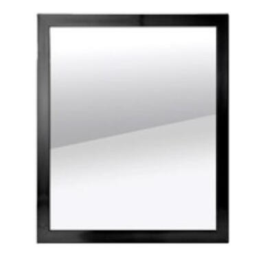 Wandspiegel vierkant met houten frame zwart 40 x 50 cm product