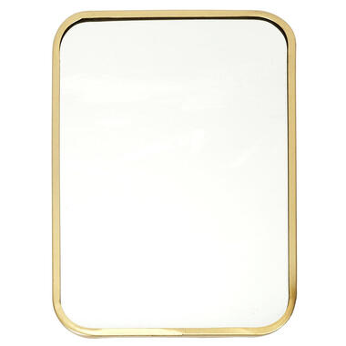 Home Deco Factory Spiegel Carre - rechthoek - goud - L25 x B34 cm product
