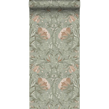 ESTAhome behang - vintage bloemen in art nouveau stijl product