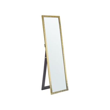 Beliani staande spiegel BRECEY - goud synthetisch materiaal product