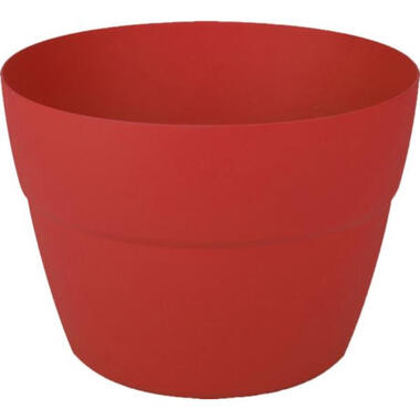 EDA Bloempot - rood - kunststof - D30 x H21 - 8 liter product