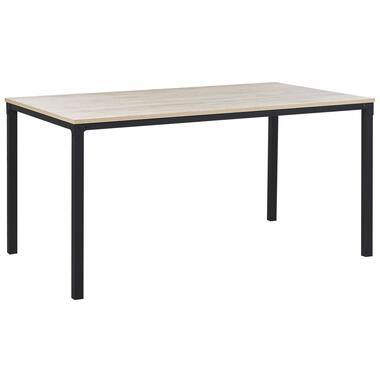 HOCKLEY - Eettafel - Lichte houtkleur - 90 x 150 cm - Vezelplaat product