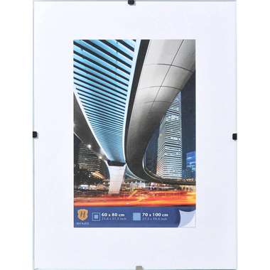 Henzo Fotolijst - Clip Frame - Fotomaat 70x100 cm - Transparant product