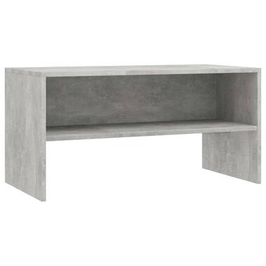 vidaXL Tv-meubel 80x40x40 cm bewerkt hout betongrijs product