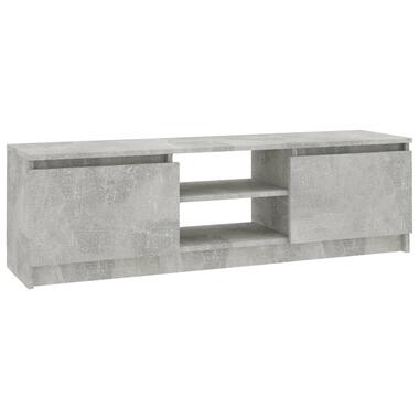 vidaXL Tv-meubel 120x30x35,5 cm bewerkt hout betongrijs product
