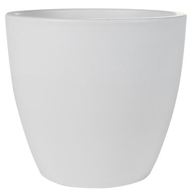 Steege Bloempot - Wit - keramiek - 24 x 22 cm product