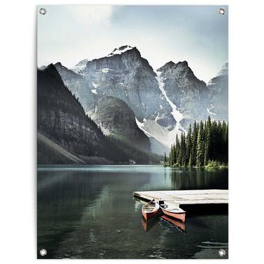 Tuinposter - Lake Moraine - 80x60 cm Canvas product