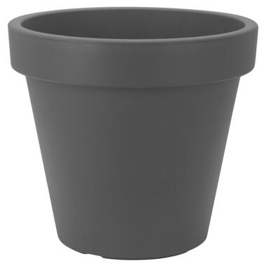 Prosperplast Bloempot - D25 x H23 cm - antraciet - kunststof product