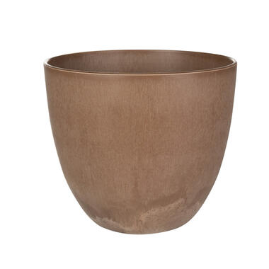 Ter Steege Bloempot - terra cotta - natuursteen look - D17 x H15 cm product